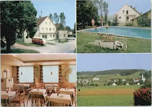Langenneufnach Cafe Pension Lehner o 1966-2000
