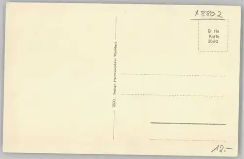 Windsbach Windsbach  ungelaufen ca. 1920 / Windsbach /Ansbach LKR