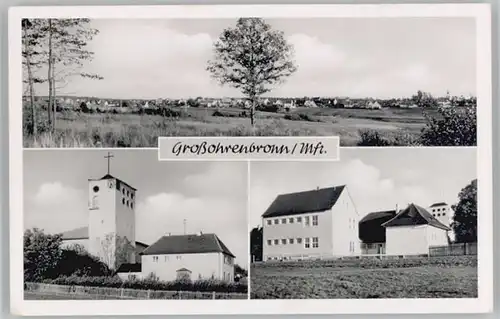 Grossohrenbronn Grossohrenbronn  ungelaufen ca. 1955 / Dentlein a.Forst /Ansbach LKR