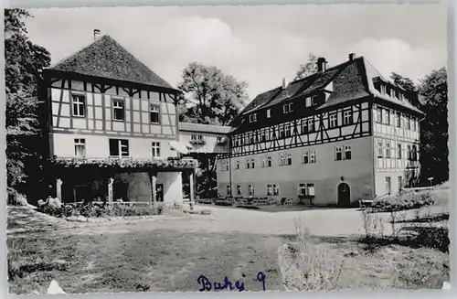 Burgbernheim Burgbernheim Kneipp Sanatorium  ungelaufen ca. 1955 / Burgbernheim /Neustadt Aisch-Bad Windsheim LKR