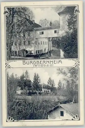Burgbernheim Burgbernheim  ungelaufen ca. 1920 / Burgbernheim /Neustadt Aisch-Bad Windsheim LKR