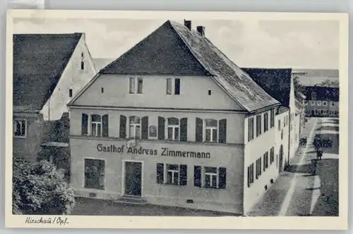 Hirschau Oberpfalz Hirschau Oberpfalz Gasthof Andreas Zimmermann   / Hirschau /Amberg-Sulzbach LKR
