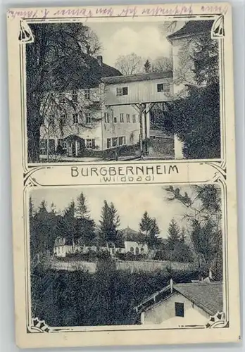 Burgbernheim Burgbernheim  x 1916 / Burgbernheim /Neustadt Aisch-Bad Windsheim LKR