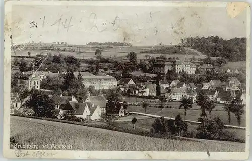 Bruckberg bei ansbach Feldpost x 1930
