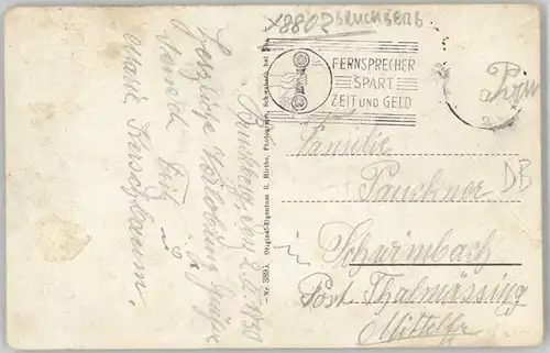 Bruckberg bei ansbach Feldpost x 1930