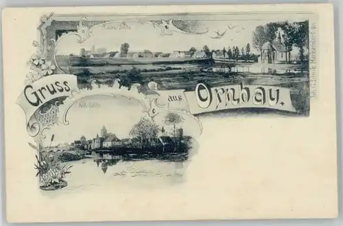 Ornbau Ornbau  ungelaufen ca. 1900 / Ornbau /Ansbach LKR