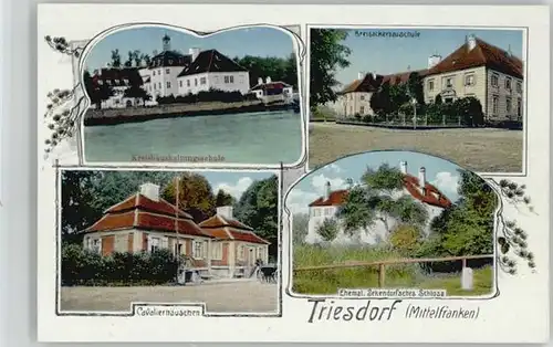 Triesdorf   ungelaufen ca. 1920 / Weidenbach /Ansbach LKR