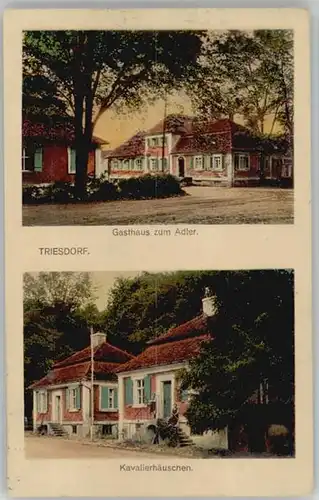 we22317 Triesdorf  Gasthaus Adler Kavalierhaeuschen x 1936 Kategorie. Weidenbach Alte Ansichtskarten