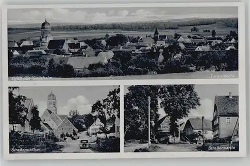 Geilsheim Geilsheim  ungelaufen ca. 1955 / Wassertruedingen /Ansbach LKR