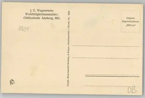 Absberg Absberg Ottilienheim ungelaufen ca. 1920 / Absberg /Weissenburg-Gunzenhausen LKR