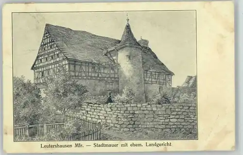Leutershausen Mittelfranken  x 1920