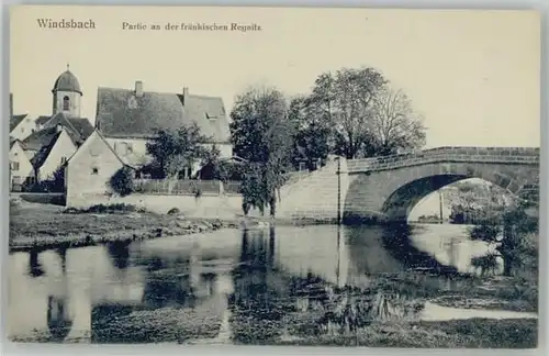 Windsbach Windsbach  ungelaufen ca. 1910 / Windsbach /Ansbach LKR