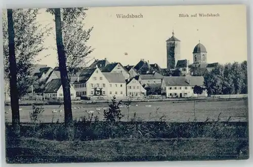 Windsbach Windsbach  ungelaufen ca. 1910 / Windsbach /Ansbach LKR