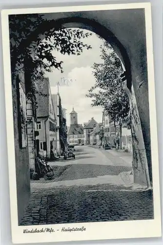 Windsbach Hauptstrasse x 1956