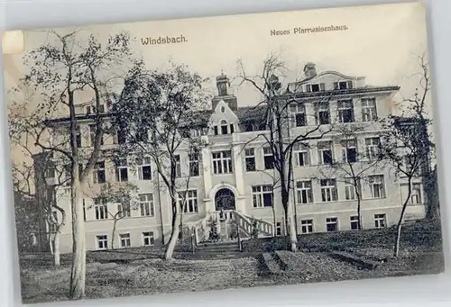 Windsbach Pfarrwaisenhaus x 1911