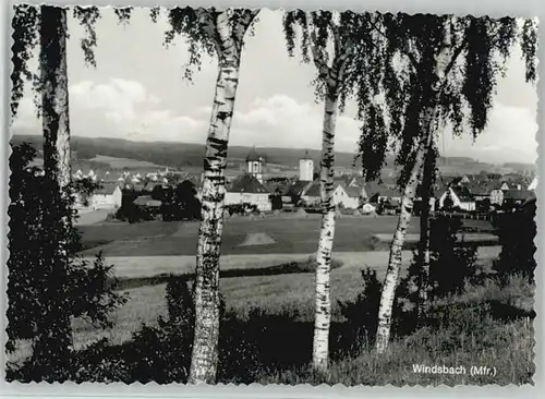 Windsbach Windsbach  ungelaufen ca. 1965 / Windsbach /Ansbach LKR