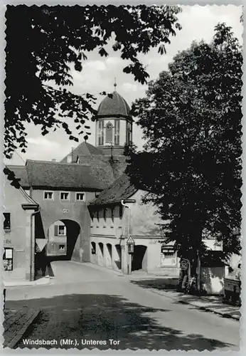 Windsbach Windsbach  ungelaufen ca. 1965 / Windsbach /Ansbach LKR