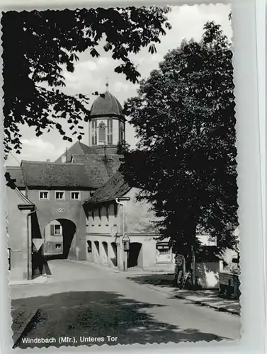 Windsbach Windsbach  ungelaufen ca. 1965 / Windsbach /Ansbach LKR