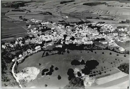 Schopfloch Freudenstadt Schopfloch Mittelfranken Fliegeraufnahme o 1954 / Schopfloch /Freudenstadt LKR