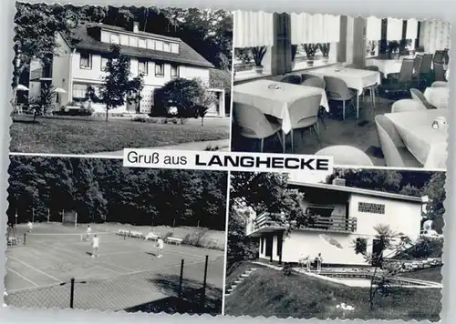 Langhecke Tennisplatz *