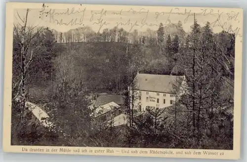 Radeberg Sachsen Sachsen [Stempelabschlag] Marienmuehle Seifersdorfer Tal x