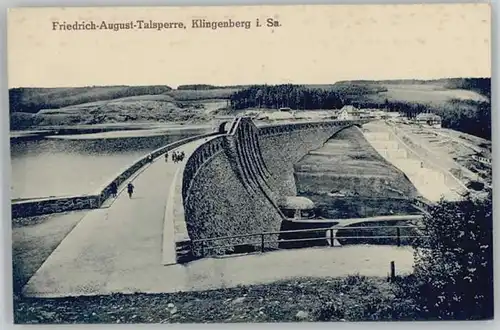 Klingenberg Sachsen Friedrich August Talsperre *