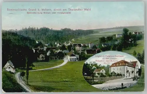 Grund Wilsdruff Grund Wilsdruff Pension Gasthaus zu den Linden x / Wilsdruff /Saechsische Schweiz-Osterzgebirge LKR