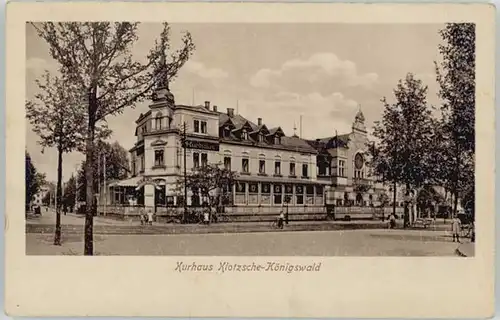 Klotzsche Koenigswald Kurhaus *