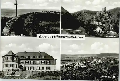 Manderscheid Eifel Mosenberger Maar Jugendherberge  *