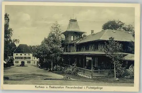 Bad Alexandersbad Kurhaus Restauration *