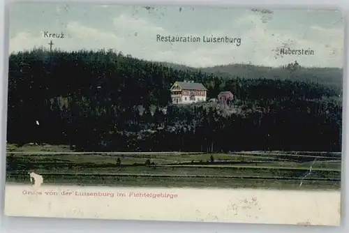 Luisenburg Kreuz Restauration Luisenburg Haberstein *