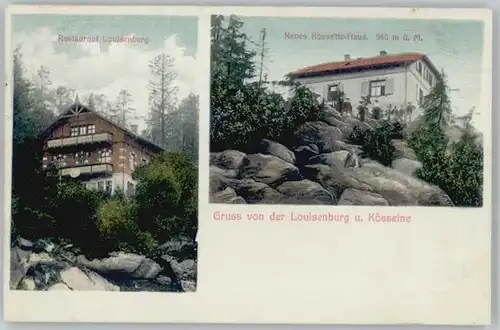 Luisenburg Restaurant Louisenburg Koesseine Haus x
