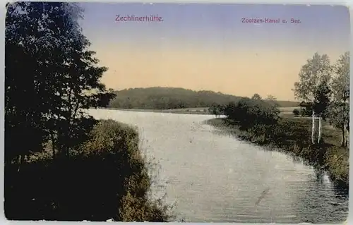 Zechlinerhuette Zechlinerhuette Zootzen-Kanal x / Rheinsberg /Ostprignitz-Ruppin LKR