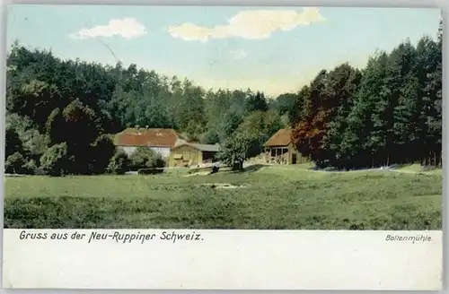 Guehlen Glienicke Guehlen Glienicke [Stempelabschlag] Boltenmuehle x / Neuruppin /Ostprignitz-Ruppin LKR