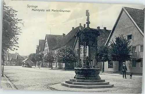 Springe Deister Springe Marktplatz Marienbrunnen x / Springe /Region Hannover LKR