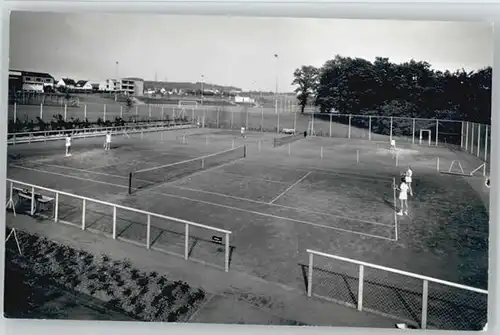 Hamm Sieg Tennisplatz *