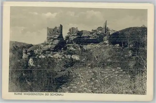 Schoenau Pfalz Ruine Wasigenstein *