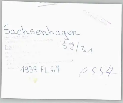 Sachsenhagen Fliegeraufnahme *