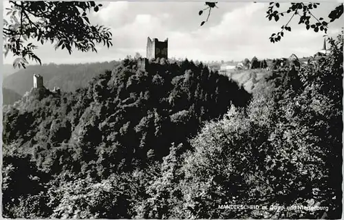 Manderscheid Eifel Manderscheid Eifel Oberburg * / Manderscheid /Bernkastel-Wittlich LKR