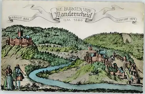 Manderscheid Eifel Manderscheid Eifel Burgen x / Manderscheid /Bernkastel-Wittlich LKR