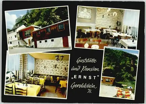 Geroldstein Geroldstein Gaststaette Pension Ernst * / Heidenrod /Rheingau-Taunus-Kreis LKR