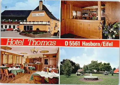 Hasborn Eifel Hasborn Eifel Hotel Thomas * / Hasborn /Bernkastel-Wittlich LKR
