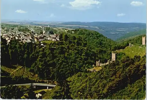 Manderscheid Eifel Manderscheid Eifel Oberburg Niederburg x / Manderscheid /Bernkastel-Wittlich LKR