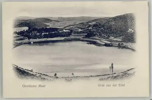 Gemuenden Daun Gemuenden Daun Gemuendener Maar * / Daun /Vulkaneifel LKR