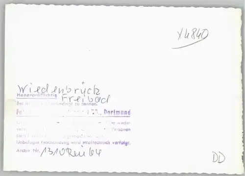 Wiedenbrueck Wiedenbrueck Schwimmbad * / Rheda-Wiedenbrueck /Guetersloh LKR