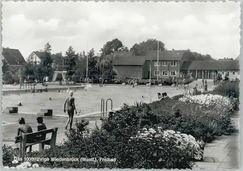 Wiedenbrueck Wiedenbrueck Schwimmbad * / Rheda-Wiedenbrueck /Guetersloh LKR