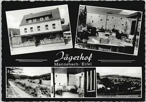 Mannebach Eifel Mannebach Eifel Jaegerhof Terrasse * / Mannebach /Vulkaneifel LKR