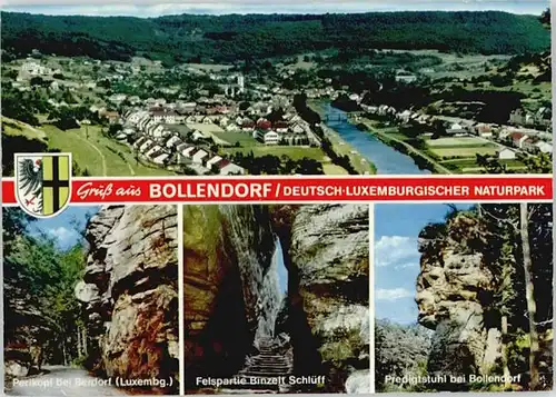 Bollendorf Bollendorf Perikopf Berdorf Binzelt Schlueff Predigtstuhl x / Bollendorf /Eifelkreis Bitburg-Pruem LKR
