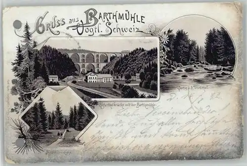 Barthmuehle Barthmuehle  x / Poehl Vogtland /Vogtlandkreis LKR