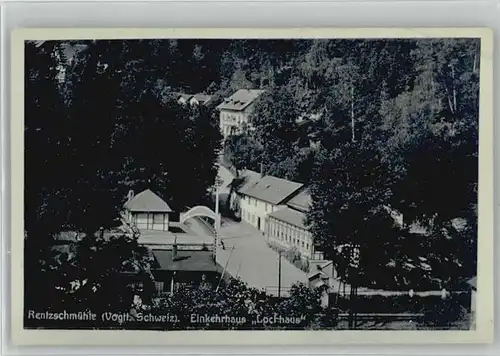 Rentzschmuehle Weisse Elster Rentzschmuehle Einkehrhaus Lochhaus * / Poehl Vogtland /Vogtlandkreis LKR